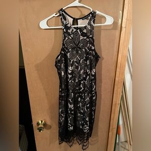 Express Black Lace Dress